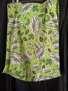 Jelly Bean Reversible Sling Green Hawaiian Motif and Polka Dots  - Picture 1 of 6