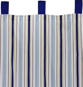 Tab Top Window Curtain Panels Stripe Disney Plane Crazy - Picture 1 of 1