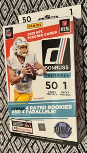 2021 PANINI DONRUSS NFL FOOTBALL HANGER BOX LAWRENCE JONES RC OPTIC 50 PRIZM - Picture 1 of 1