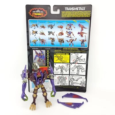 Transformers Terrorsaur Complete With Cardback Beast Wars Deluxe Transmetals - Image 1 of 4