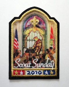Boy Scouts of America 2010 Scout Sunday Patch - Bild 1 von 1
