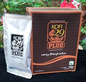 1x KOFI 29 PLUS 10x20g Stamina Energy Booster Café Para Hombres Vitalidad - Imagen 1 de 8