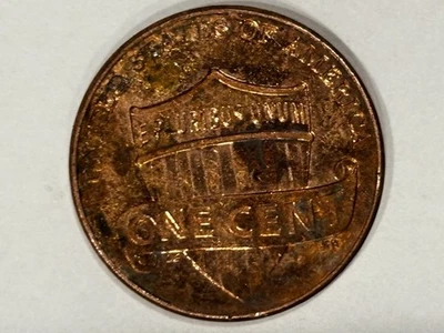 2014 Lincoln Shield Cent With A Die Crack On The Face Of The Coin. - Image 1 of 2