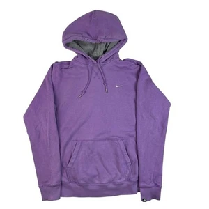 Nike Athletic Department Embroidered Swoosh Hoodie Purple Boys XL - Picture 1 of 4