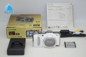 FUJIFILM FinePix F600EXR 16.0MP Compact Digital Camera White w/ Box #251027k - Picture 1 of 10