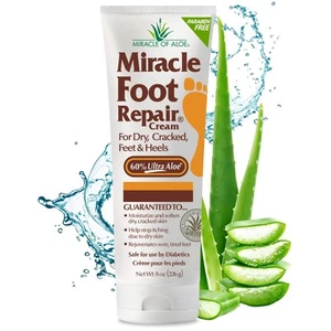 Miracle Foot Repair Cream (8 Oz) Repairs Dry Cracked Heels And Feet, 6 - Picture 1 of 7