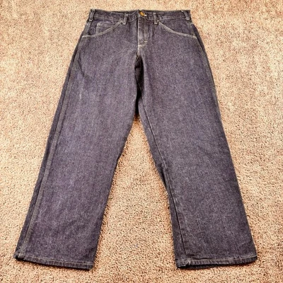 Vintage Pointer Brand Jeans Mens 34x30 Blue Denim USA Work Straight Leg 80s - Image 1 of 4