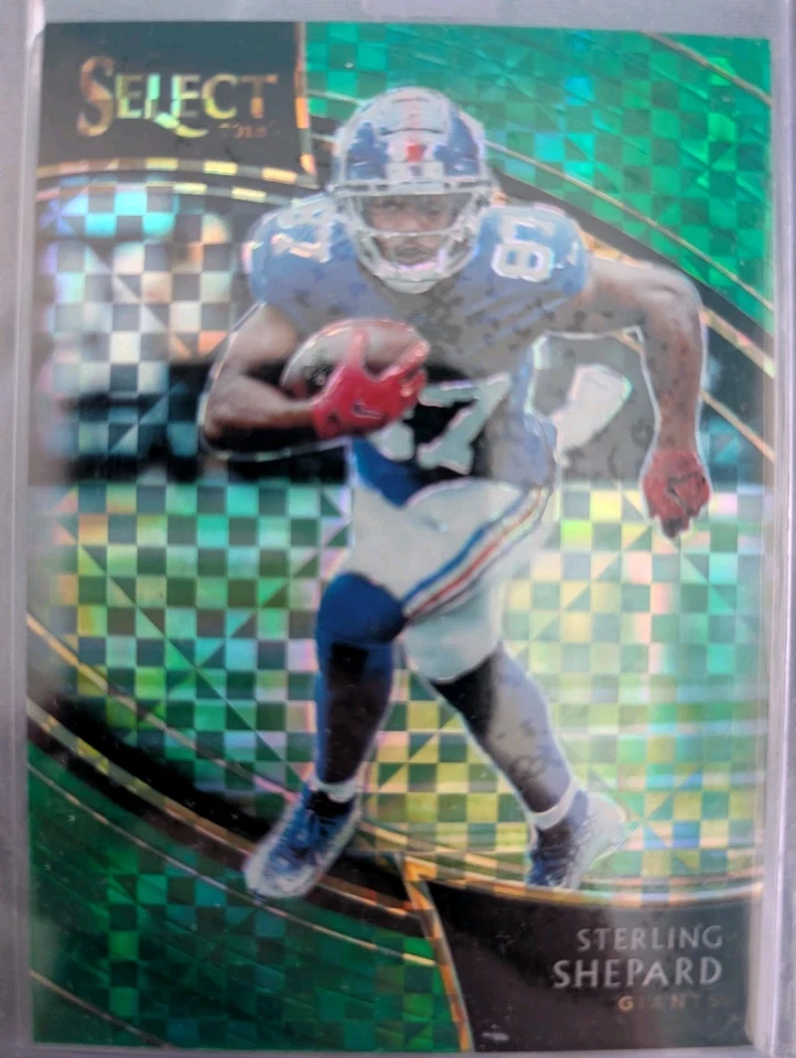 Карта STERLING SHEPARD 2018 Panini Select Prizm Green Power 4/5 PWE - Изображение 1 из 1