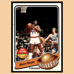Tarjeta de baloncesto Elvin Hayes #90 1979 Topps Washington Bullets NBA casi nueva - Imagen 1 de 4
