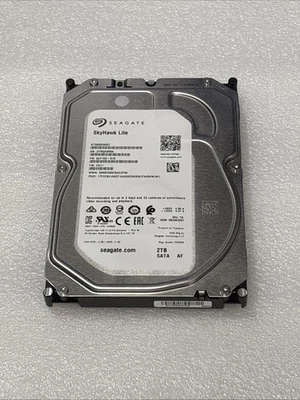 Seagate SkyHawk Lite ST2000VX007 Surveillance Hard Drive, 2TB SATA - Image 1 of 4
