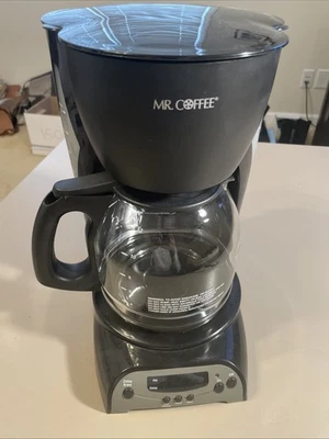 Mr. Coffee Cafetera Programable 12 Tazas DRX23 LED Reloj Temporizador Retraso Preparación Foto 1 de 4