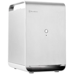 Estuche Silverstone CS01S (plateado) Mini-ITX de 2x3,5 pulgadas/2x2,5 pulgadas unidad de almacenamiento - Imagen 1 de 7