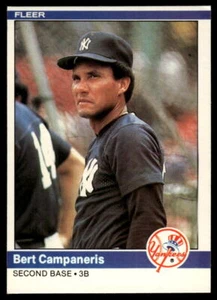 1984 Fleer #120 Bert Campaneris - Picture 1 of 2
