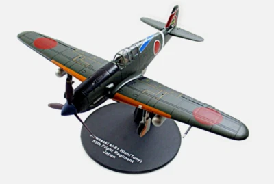 Avión de combate japonés Kawasaki Ki61 Hien Tony modelo de la Segunda Guerra Mundial fundido a presión 1:72 Foto 1 de 4