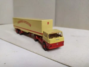 Camión Tráiler Henschel , Hamburger spedition, Brekina 82201 . Escala 1/87 - Imagen 1 de 6