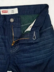 Levi's 511 Size 14 Youth 27"W x 27"L SLIM FIT Blue Denim Jeans Unisex - Picture 1 of 8