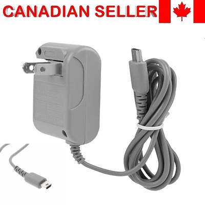 For Nintendo Ds Lite/ DSL/ NDS lite/ NDSL New AC Adapter Home Wall Charger Cable - Image 1 of 4