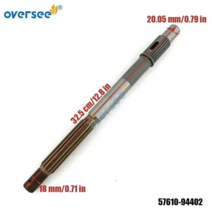 Eje de hélice 57610-94402 para motor fueraborda Suzuki 4T DF40-50-60 57610-94401 - Imagen 1 de 5