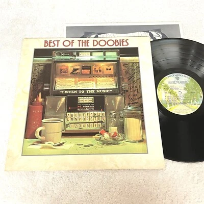 The Doobie Brothers "Best of The Doobies" 1976 Rock LP, Nice NM!, Orig Warner - Image 1 of 2