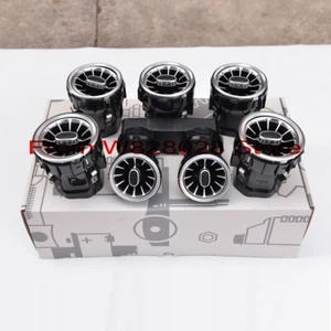 64 Colors Air Vent LED Ambient Light For Mercedes Benz C Class W205 GLC X253 - Picture 1 of 15