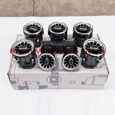 64 Colors Air Vent LED Ambient Light For Mercedes Benz C Class W205 GLC X253 Foto 1 de 4