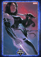 Psylocke #8 Topps Showcase Psylocke Purple - Topps Marvel Collect Digital card