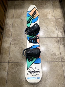 Vintage 1989? Kemper Freestyle 155 Snowboard  VERY ROUGH SHAPE Estate find - Picture 1 of 13