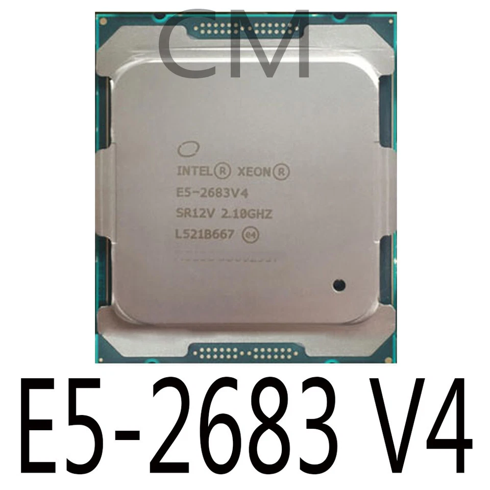 Intel Xeon E5-2683 V4 2.10GHz 16CORE 40M SR2JT LGA2011-3 120W CPU Processor - Image 1 of 1