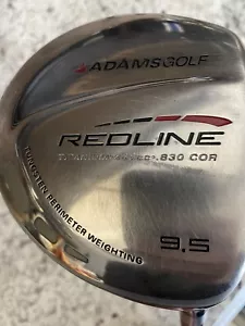 Adams Redline Driver 9.5* 460cc Stiff Flex - Picture 1 of 5