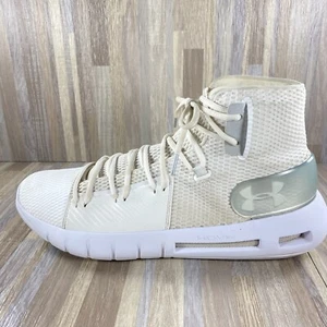 Size 14 - Under Armour Hovr Havok Mens Basketball Athletic Shoes White - Picture 1 of 12