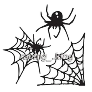 Spider Web Metal Cutting Dies Stencils DIY Scrapbooking Photo Halloween Mold - Picture 1 of 2