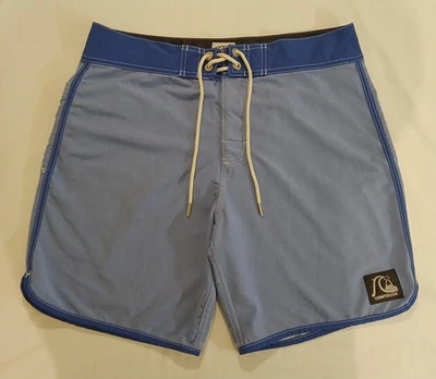 Bañador Quiksilver 32 para hombre azul ligero elástico bolsillo trasero  Foto 1 de 4