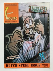TRUE COLORZ #6 April 1995 - Dutch Steel SPECIAL ISSUE Graffiti Hip Hop - Picture 1 of 3
