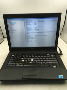 DELL LATITUDE E5400 - BOOTS TO BIOS/LOCKED - INTEL CORE 2 DUO P8700 - NO RAM -BB - Picture 1 of 8