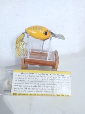 SEÑUELO DE PESCA VINTAGE FRED ARBOGASTER ARBOGASTER Foto 1 de 4