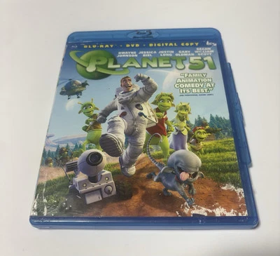SONY PICTURES - PLANET 51 - BLU-RAY & DVD COMBO - 2009 - DWAYNE JOHNSON - Image 1 of 3