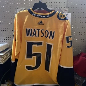 Adidas Nashville Predators Trikot #50 Watson Größe 50 - Bild 1 von 9