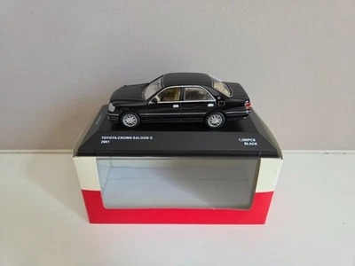 Kyosho J-Collection 1:43 Toyota Crown седан G - черный - 2001 - JC10011BK - Изображение 1 из 4