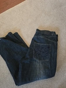 Jeans Echo King of Creativity Unltd Y2K 38 Hip Hop Patinador Sueltos Ropa de Calle - Imagen 1 de 5