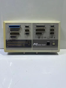 PC Cable Tester Karten Beide Enden Mit Kabel Erklärt Offen Shorted - Picture 1 of 9