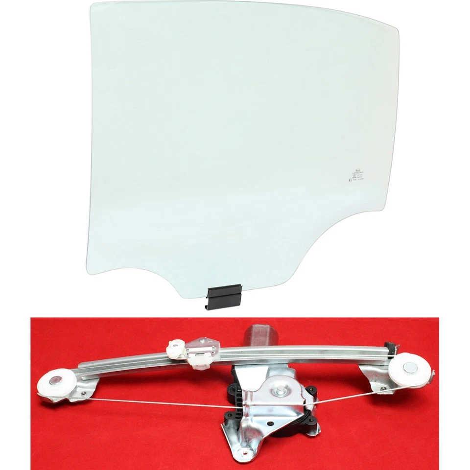 Door Glass Kit For 2004-2005 Chevrolet Classic Rear Driver Side Foto 1 de 4