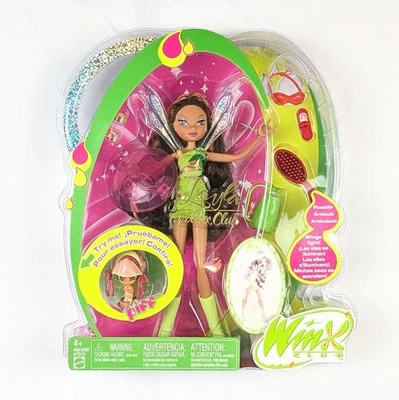 2005 Mattel Winx Club Layla & Piff Pixie Magic Doll новый нераспечатанный/запечатанный пакет - Изображение 1 из 4