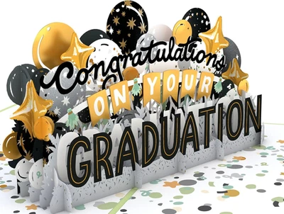Lovepop Congratulations on Your Graduation Pop-Up Card – Graduation Card  - Image 1 of 4