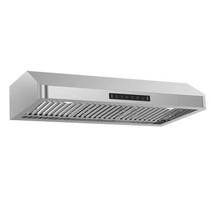 Range Hood 36 Inch Under Cabinet, Kitchen Hood with 980 CFM, 3-Speed Gesture ... - Picture 1 of 7