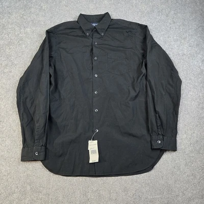 NWT Ralph Lauren Shirt Mens Medium Black Merton Button Down Preppy Long Sleeve - Image 1 of 4