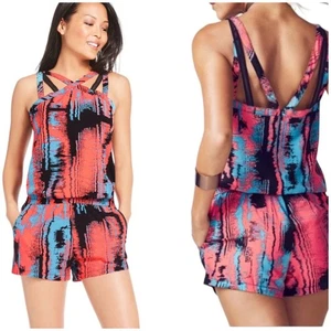 Neu Fabletics Strampler Rot/Schwarz Digitaldruck M - Bild 1 von 10
