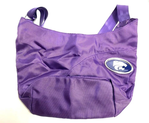 NCAA Kansas State Wildcats Purple Adjustable Grommet Shoulder Bag Tote Cover