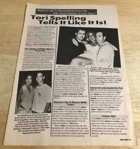 TORI ORTOGRAFIA 1992 - Rivista d'epoca 90210 ritaglio - Foto 1 di 1