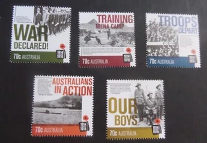 Australia 2014 SG4162/6 Cent World War I MNH UM unmounted mint - Imagen 1 de 1