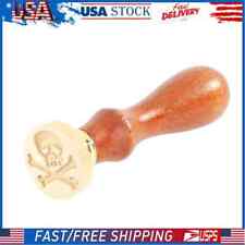 Retro Wooden Handle Sealing Wax Envelope Letter Wax Seal Stamps DIY Crafts Gifts